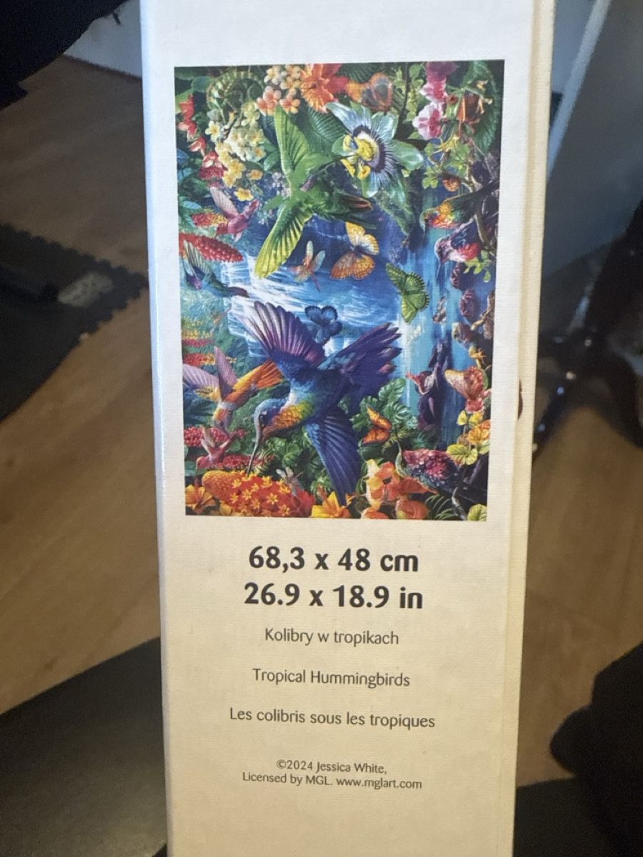 Puzzles: Puzzle Kolibri 1000 Teile originalverpackt – Neu und originalverpackt aus Matten b. Interlaken von 2n8 2