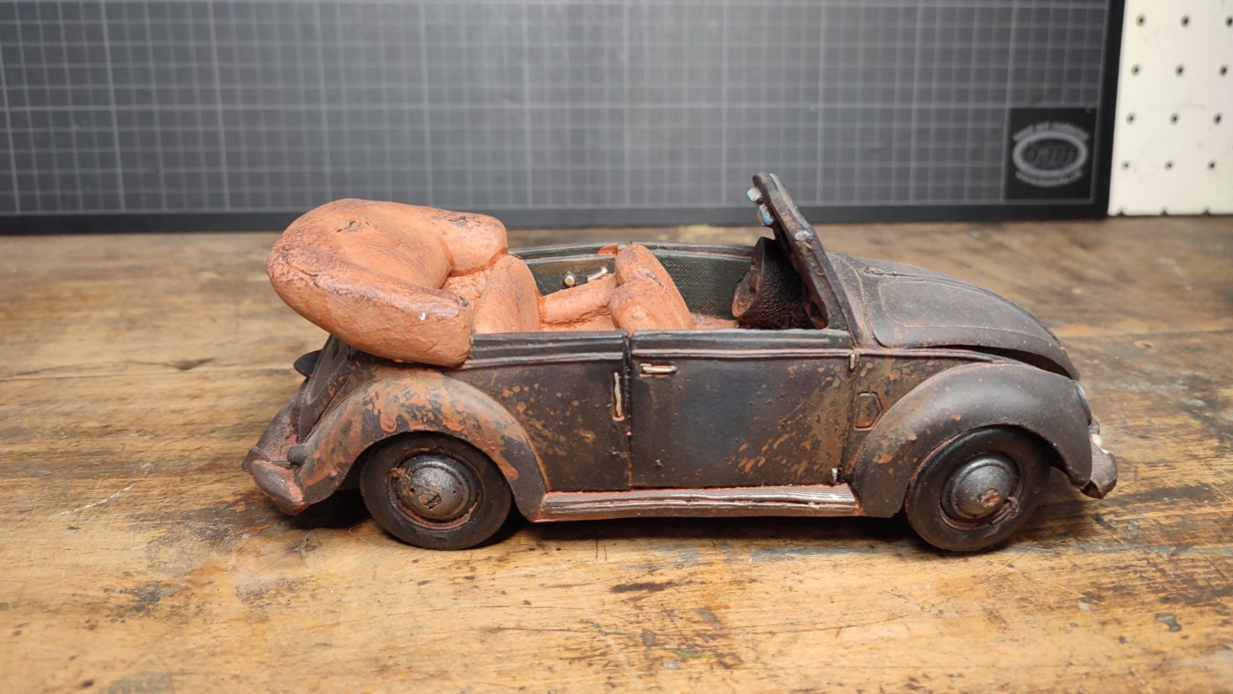 Volkswagen Modellini d'auto: Wunderschöner alter VW Käfer Cabriolet 21 cm – Usato da Gelterkinden venduto da MYSTOREFORYOU4460 2