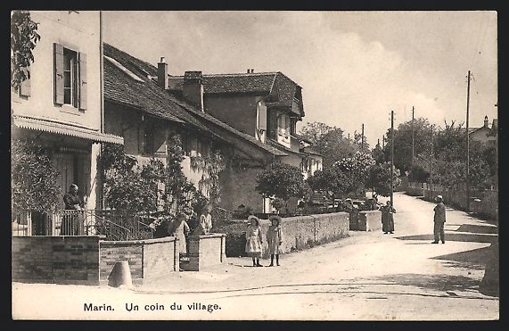 Ansichtskarten: AK Marin, Un coin du village – Gebraucht aus Berlin von bartko-reher