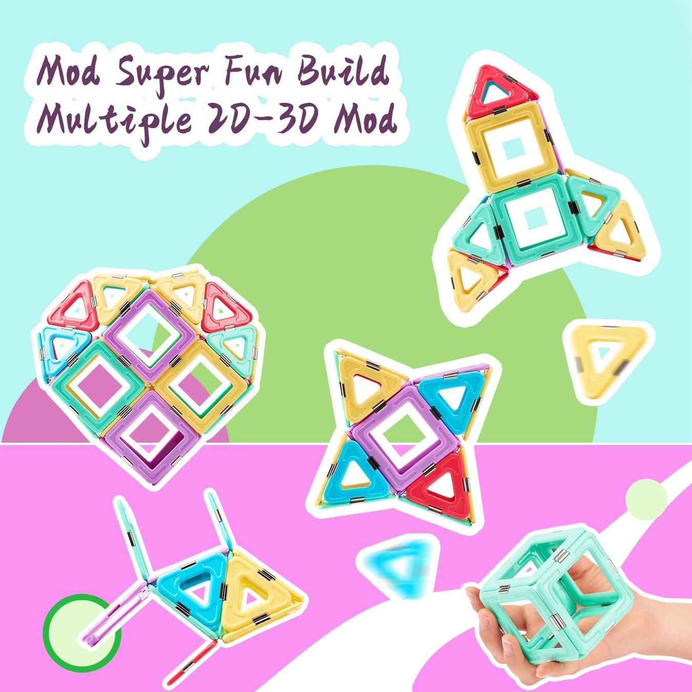 Spielzeuge: 38 Teile  magnetische bausteine – Neu (gemäss Beschreibung) aus Thun von onlino 2