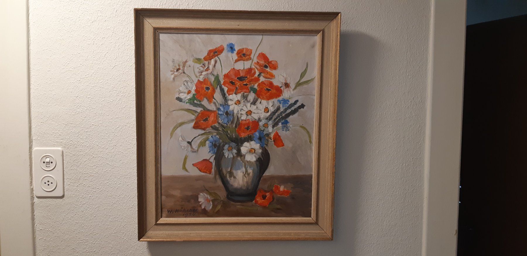 Gemälde: Gemälde von W.Höhener 1954 – Gebraucht aus Port von Paed1987 1