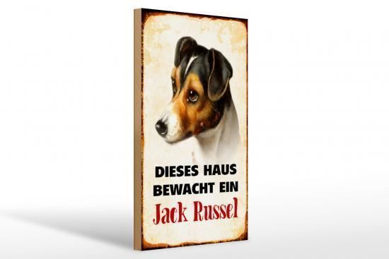 Insegne: Blechschild-JACK RUSSEL-DIESES HAUS BEWA – Nuovo e nell'imballaggio originale da Rupperswil venduto da big-one-sale 1