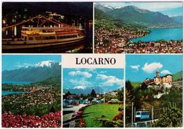 Locarno - 5 Bild AK