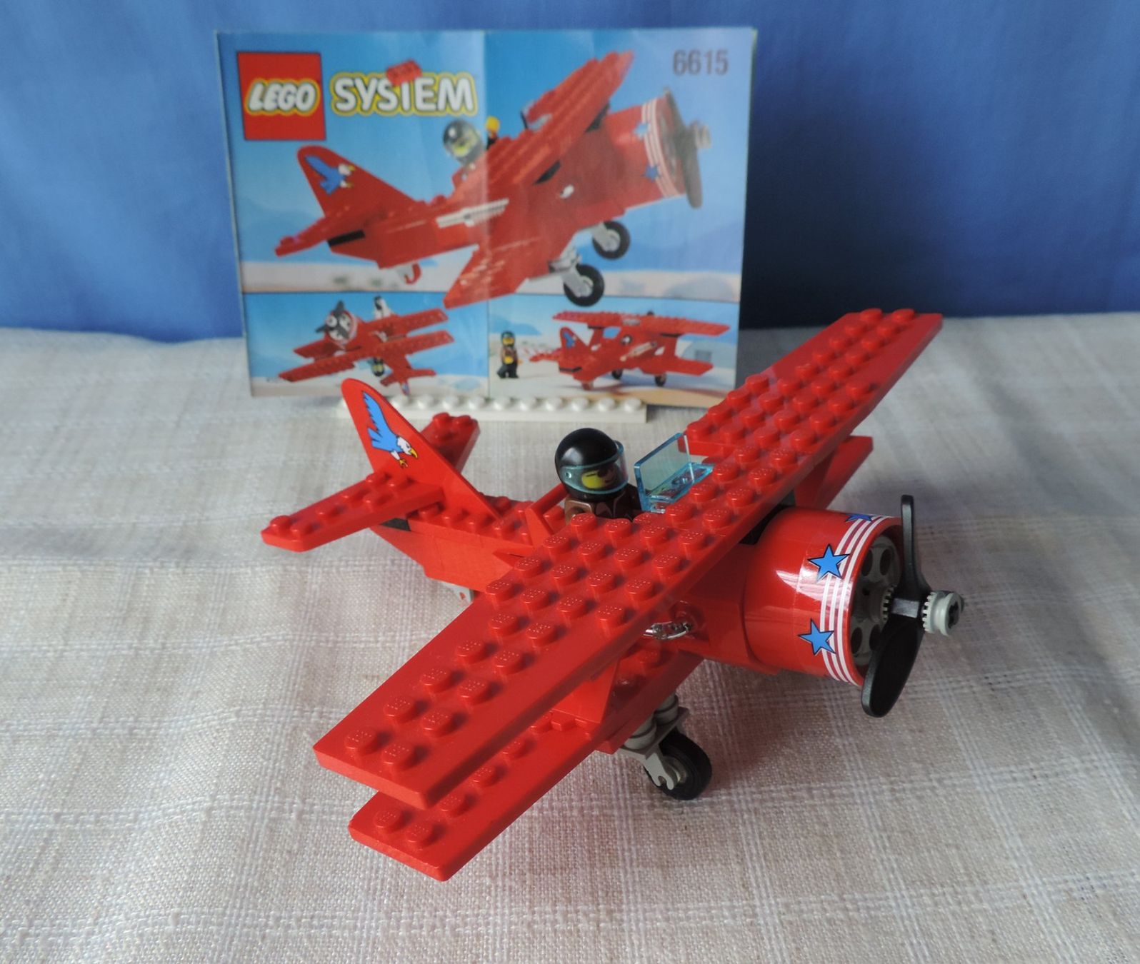 Lego Giocattoli: Eagle Stunt Flyer,  Set 6615  (1996) – Usato da Burgdorf venduto da ursla50