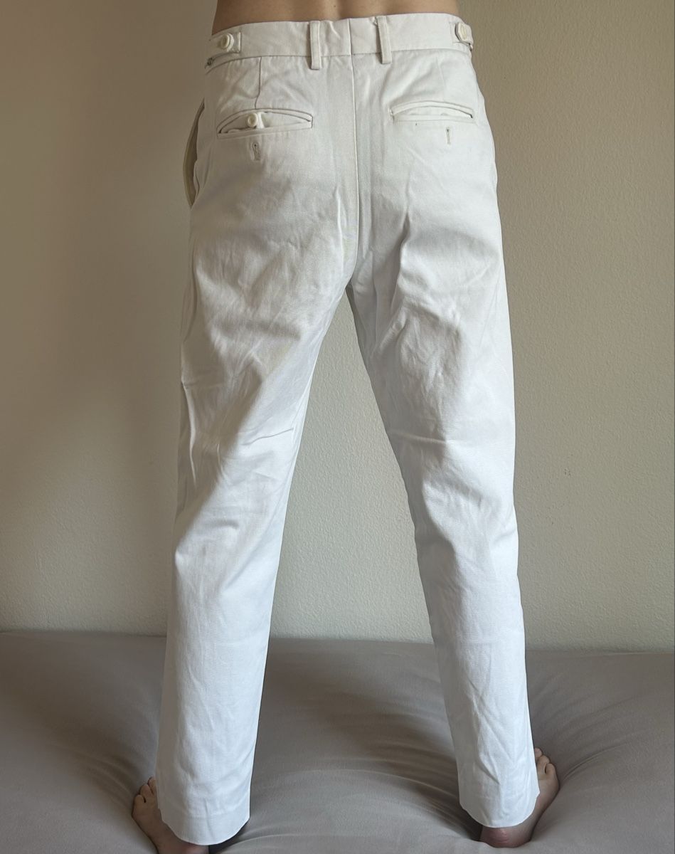 Zara Pantaloni: Pantalon blanc Zara – Usato da Grand-Lancy venduto da eli_x5k9 2