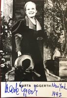 Marta Eggerth 1912-2013 Autogramm signiert Foto 10x15cm