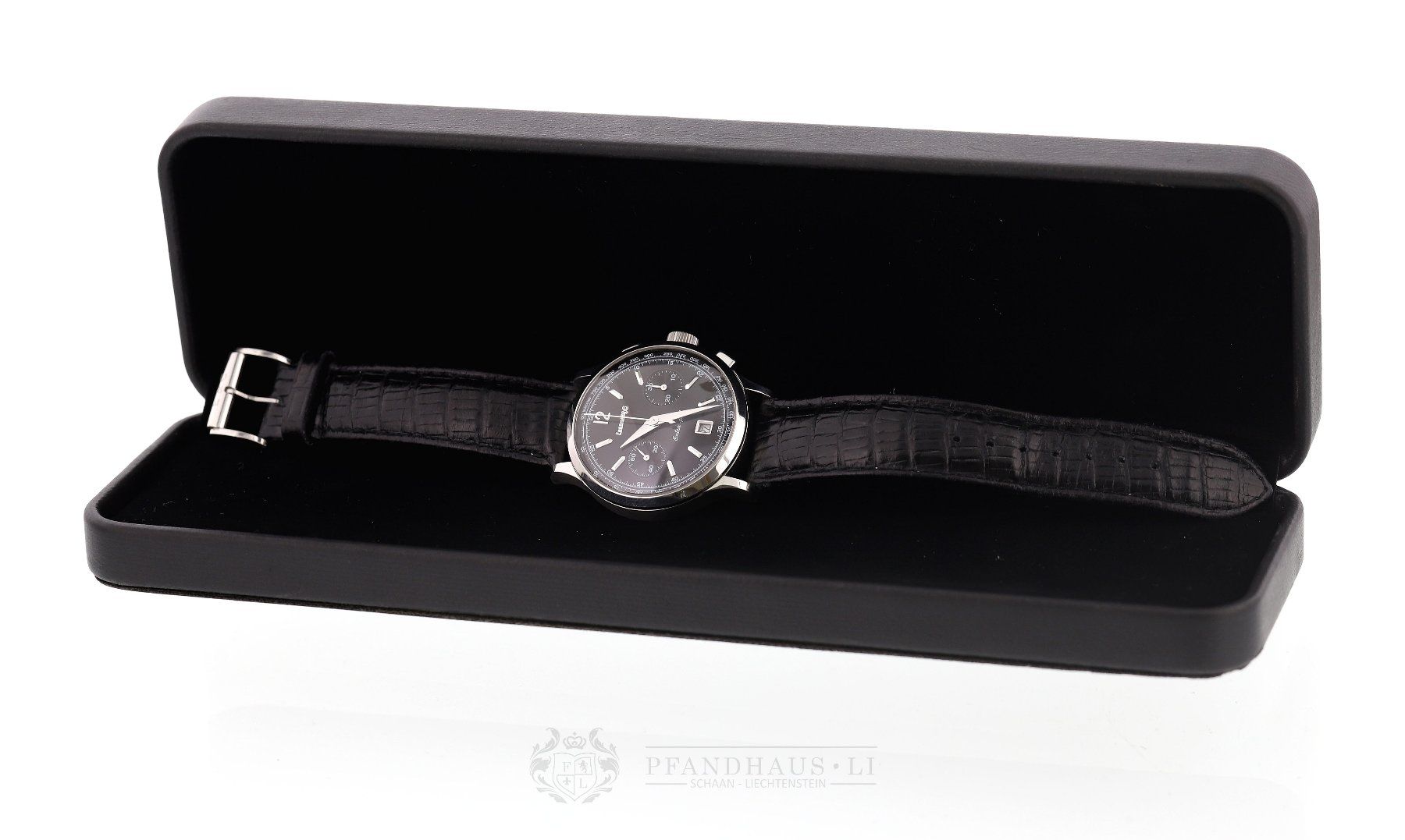 Eberhard & Co. Uhren: Eberhard & Co Extra Fort Chronograph – Gebraucht aus Schaan von Pfandhaus-LI 9