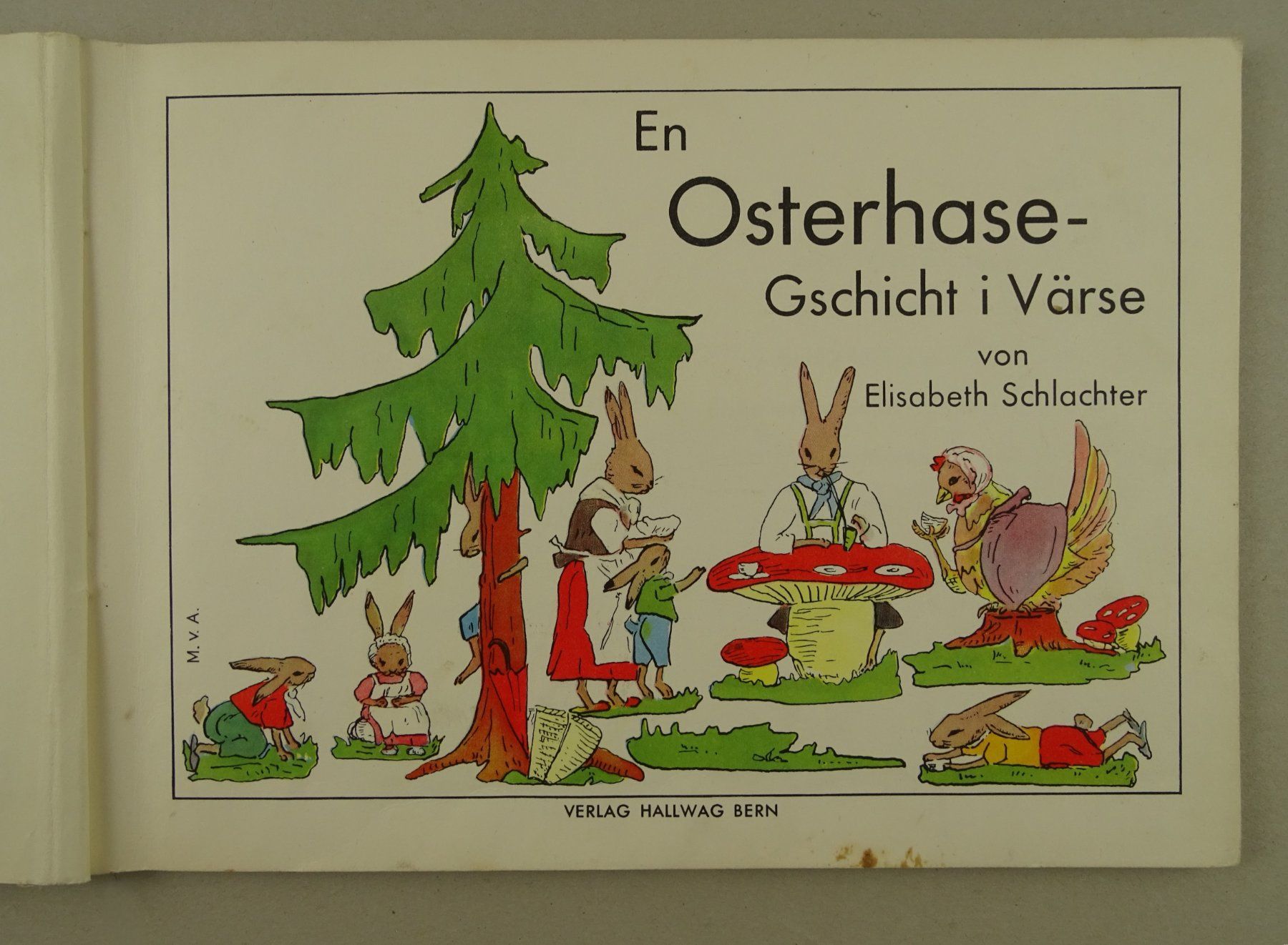 Bücher: EN OSTERHASE-GSCHICHT I VÄRSE, SCHWEIZERDEUTSCH – Gebraucht aus Grüningen von Kartensammler 1