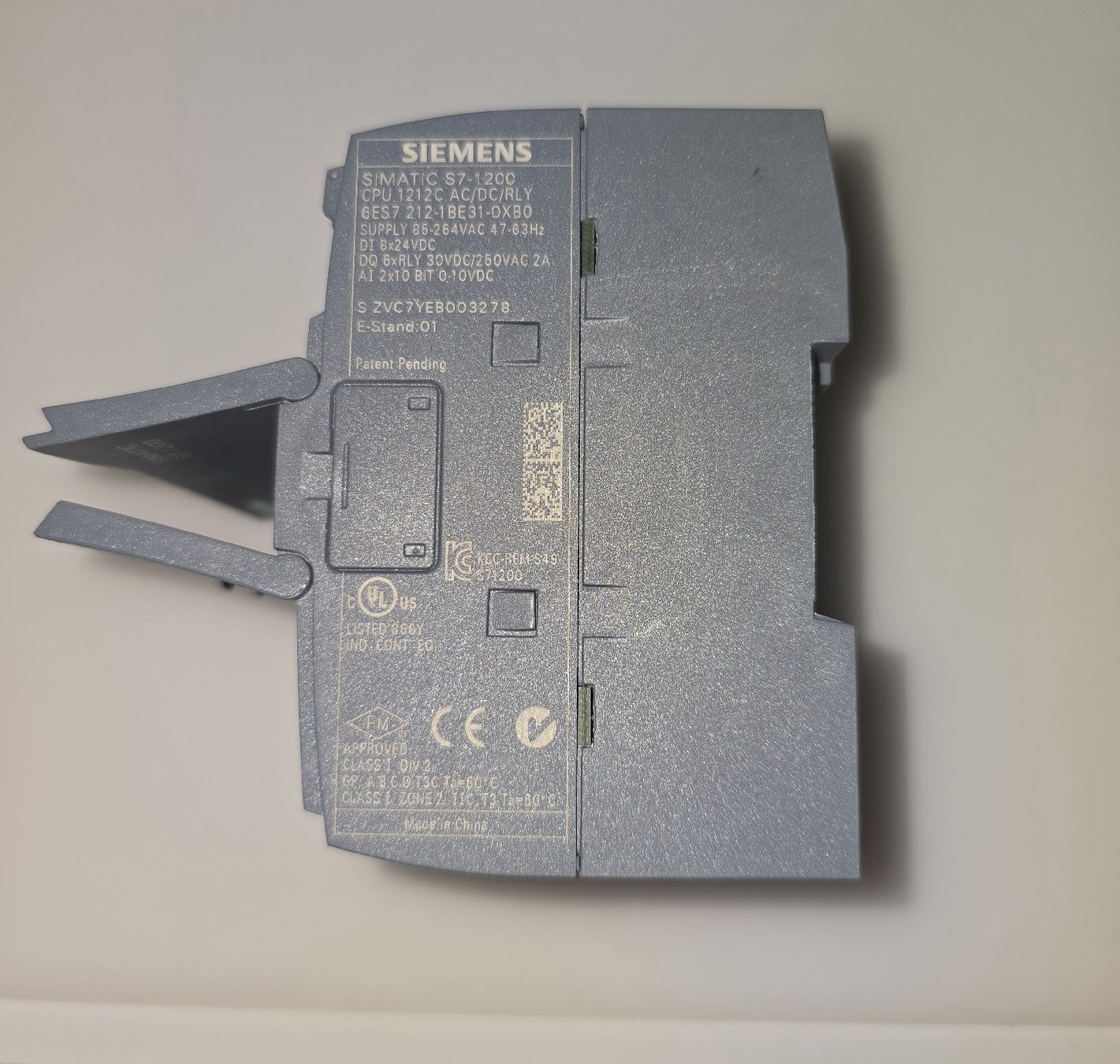 Siemens Sistema di controllo: Siemens Simatic S7 1200 1212C AC/DC/RLY – Usato da Winterthur venduto da luc_x8sz 2
