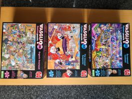 3x  WASGIJ Puzzle je 1000 Teile
