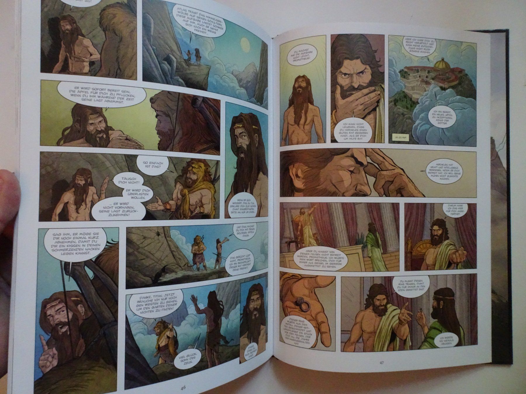 Fumetti: "Mythen der Antike   Prometheus und Pandora Comic – Usato da Schönenwerd venduto da schnitzunddrunter 2