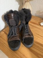 Brunello Cucinelli Schuhe braun gefüttert mit Monilis 37/38