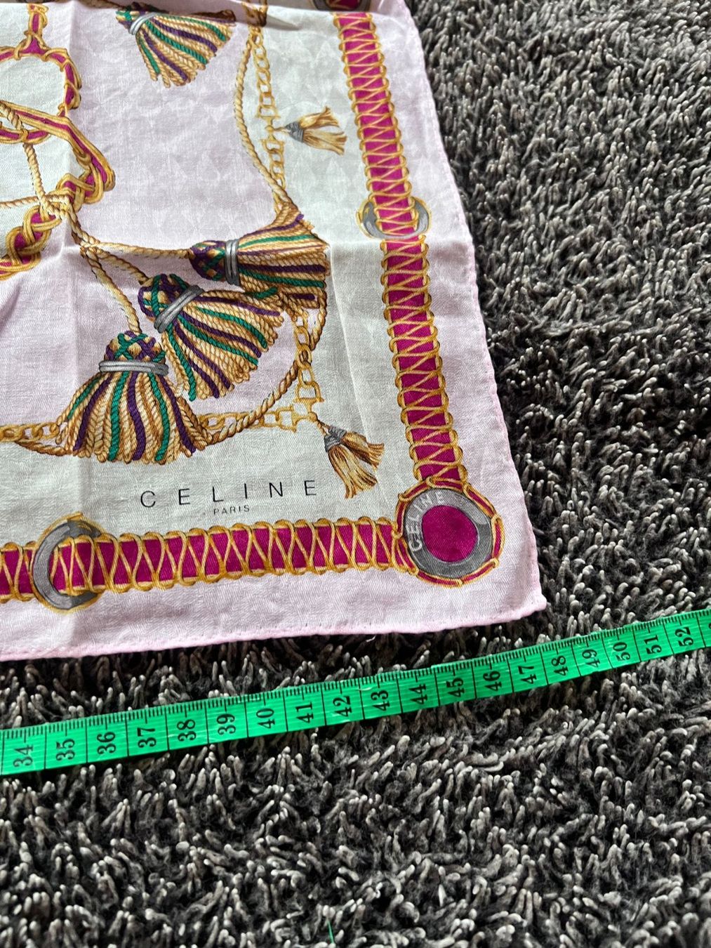 Celine Foulard & Sciarpe: CELINE Vintage Tuch 47x47 Baumwolle – Nuovo (secondo la descrizione) da Winterthur venduto da Dejv 2