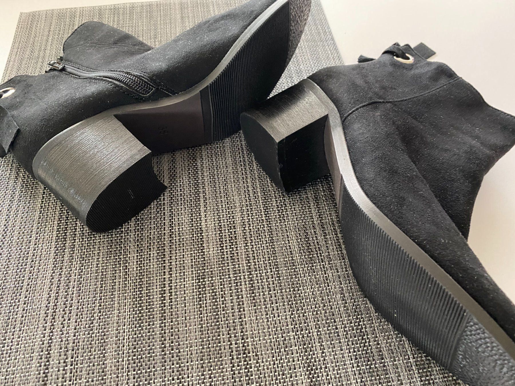 Damenschuhe: SCHWARZE STIEFELETTEN MIT REISSVERSHLUSS – Neu (gemäss Beschreibung) aus Hochdorf von Katja014 3