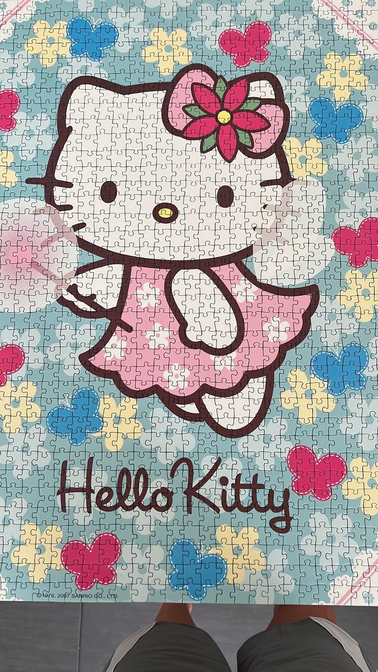 Poster & Bilder: Puzzlebild Hello Kitty Grösse 51x70 – Gebraucht aus Root von Chris_Di