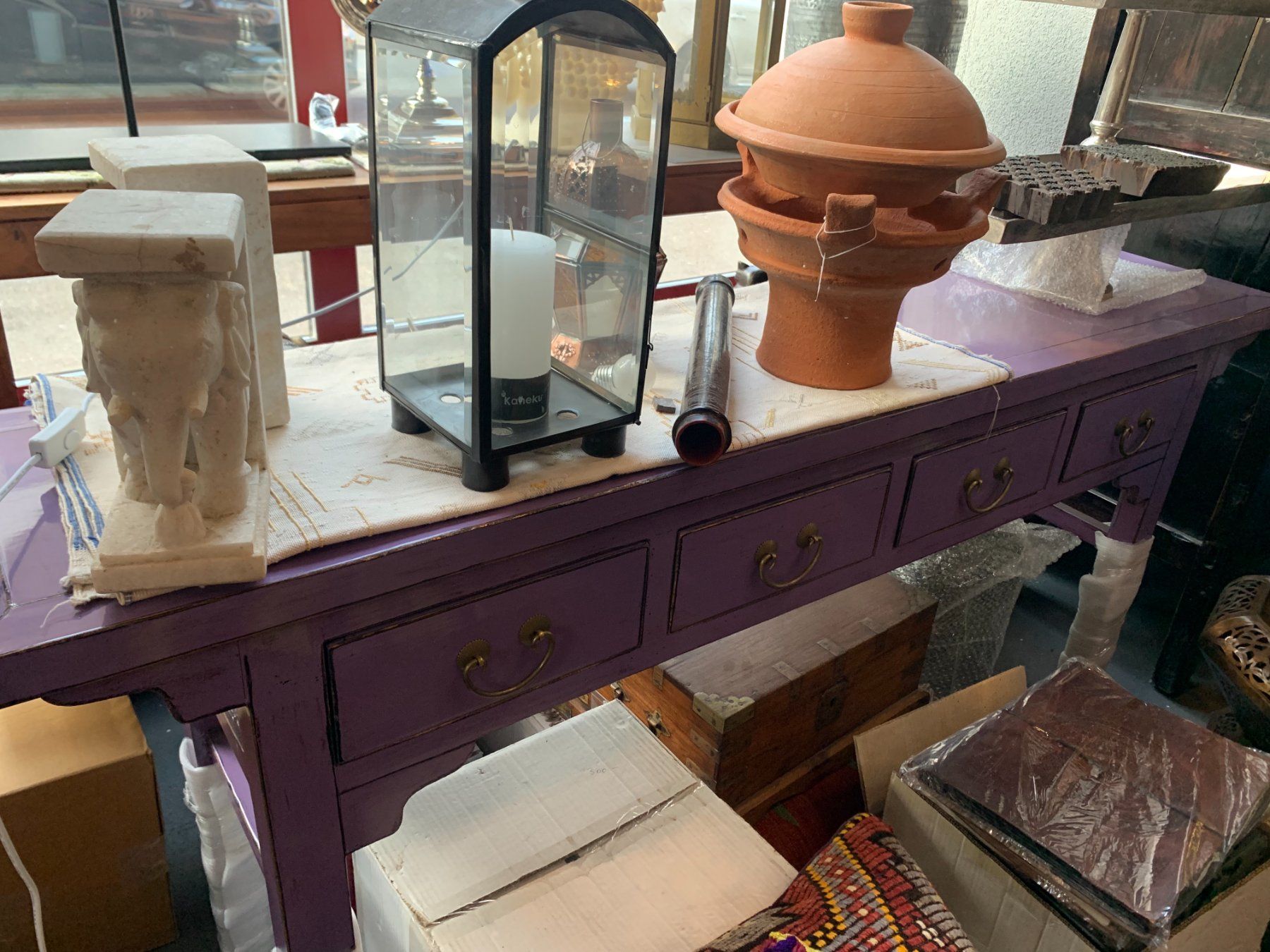 Cassettiere: China Sideboard lila | LIQUIDATIONSVERKAUF – Nuovo (secondo la descrizione) da Zürich venduto da Hnikbay 1
