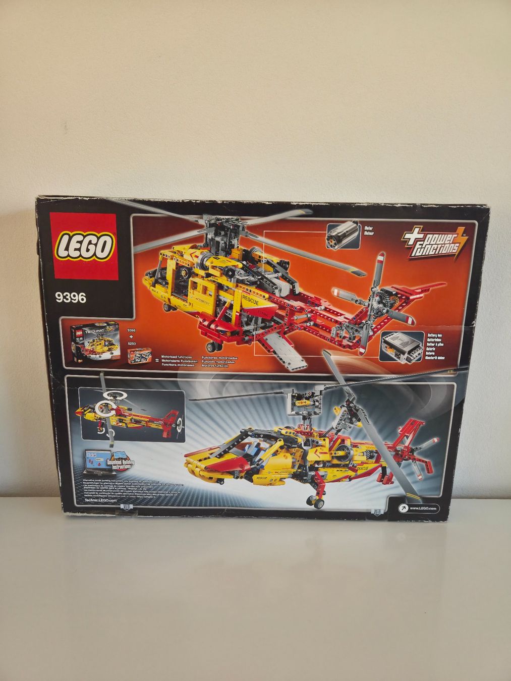 Lego Kit di costruzioni: Lego Technic Hubschrauber  (9396) NEU+OVP – Nuovo e nell'imballaggio originale da Sissach venduto da Legotechnicfreund 1