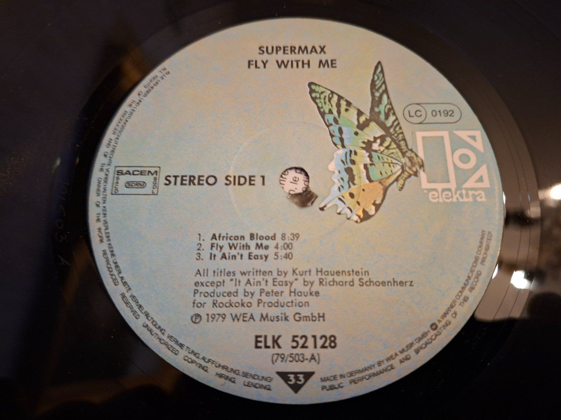 Vinyles: Disco LP - Supermax- Fly With Me - 1979 – D'occasion à Bernex par Wannabehasbeen01 2