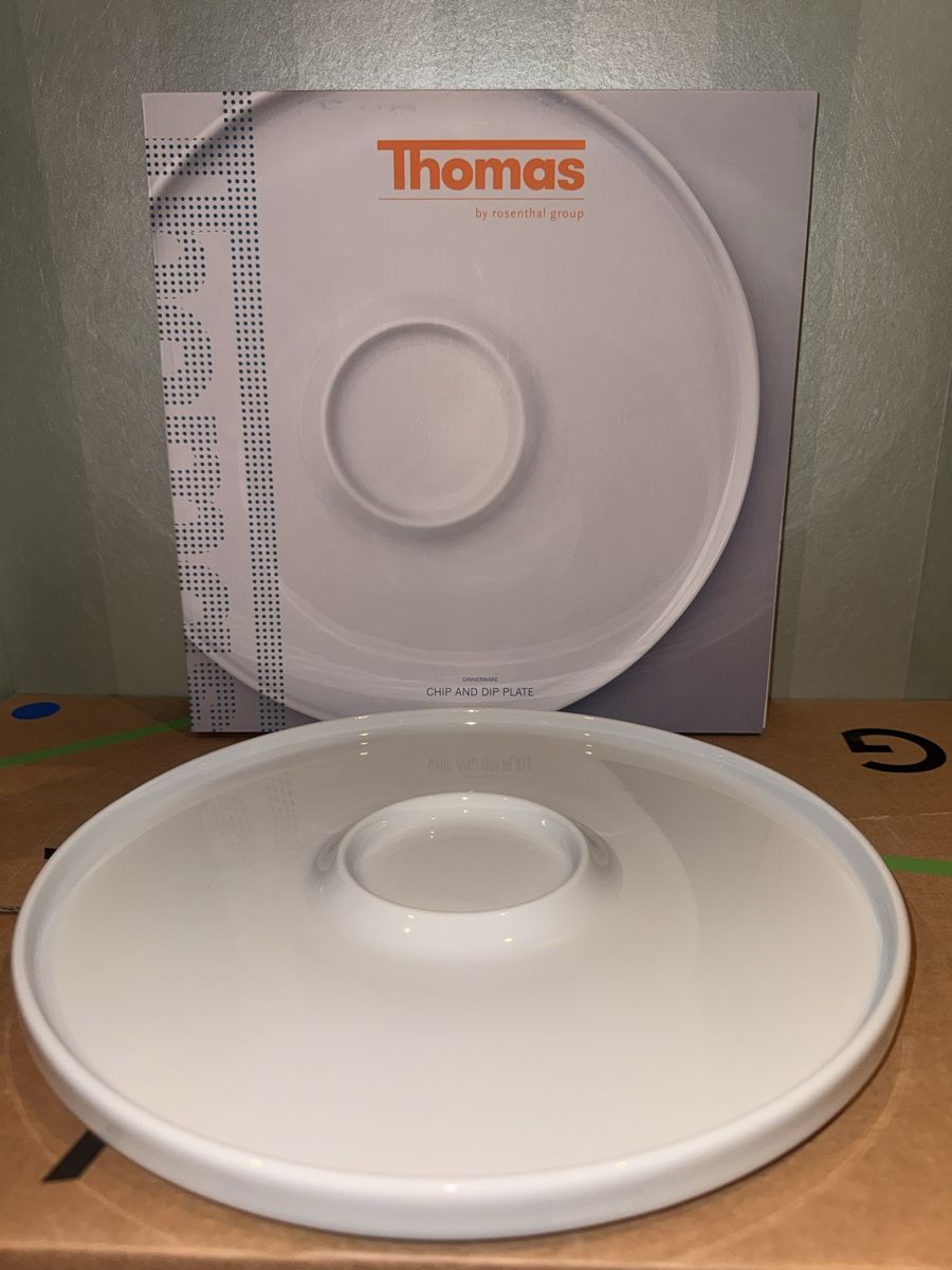 Rosenthal Piatti di portata: Chip & Dip Plate + 2 x Ramekin - Thomas (by rosenthal group) – Nuovo e nell'imballaggio originale da Chêne-Bougeries venduto da nur_7gjx 3
