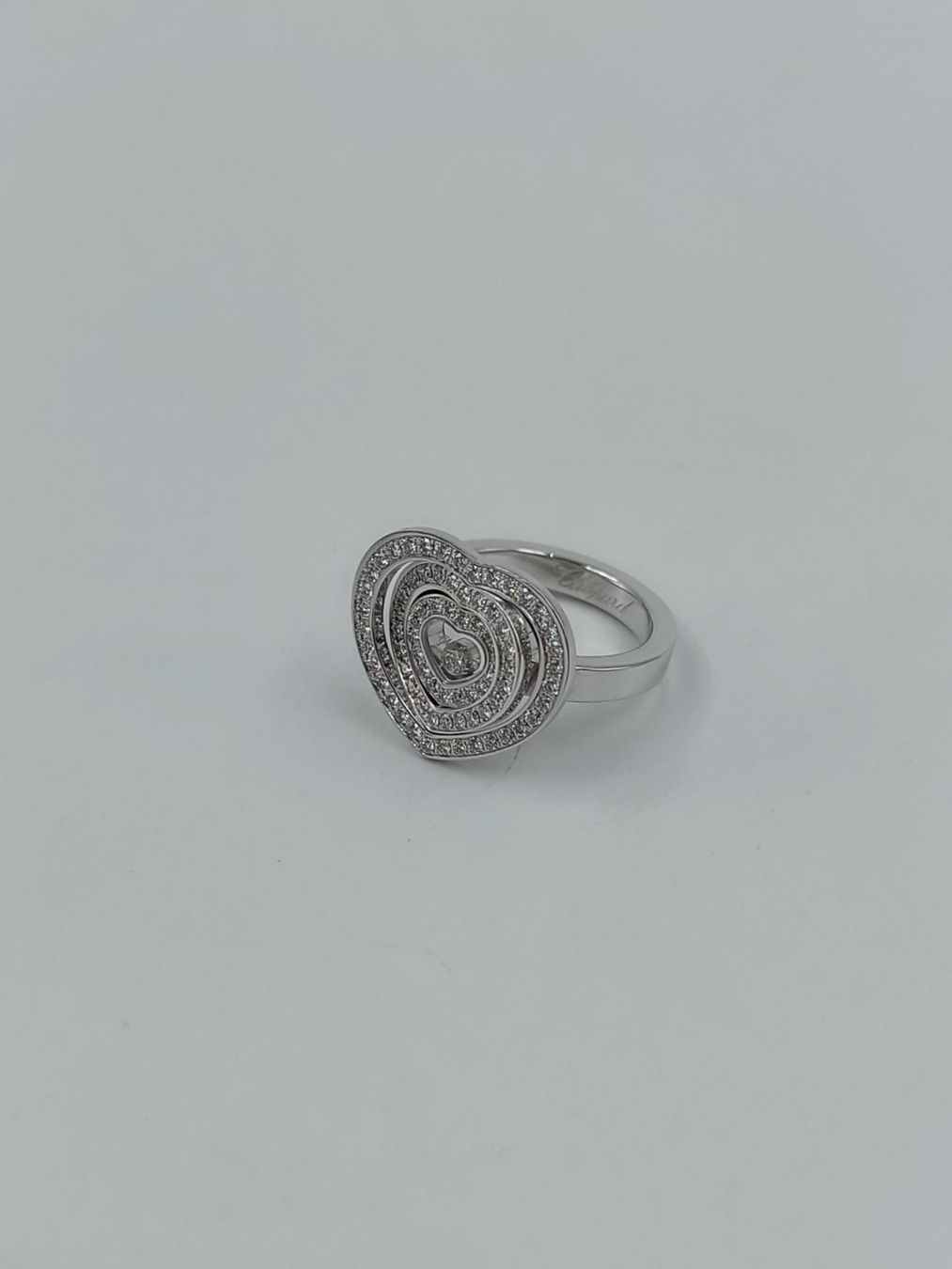 Chopard Ringe: CHOPARD RING " HAPPY SPIRIT DIAMOND HEARTS " – Gebraucht aus Luzern von EdiGem 7