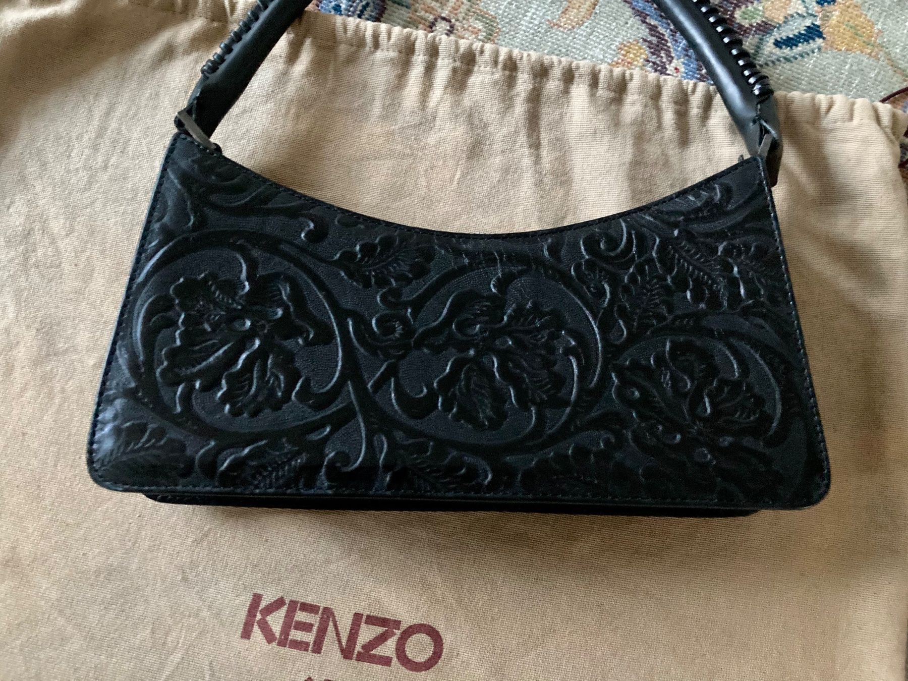 Kenzo Taschen für Damen: Orig. KENZO exquisite Handtasche Abendtasche Leder – Gebraucht aus Basel von aura_cu 1
