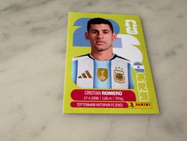 Panini Fifa Fussball WM 2026 Sticker Cristian Romero ARG 4