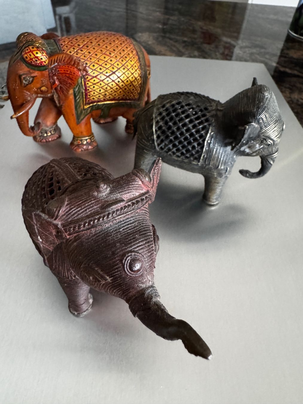 Statuette: 3 Elefanten – Usato da Oberägeri venduto da Bongo 2