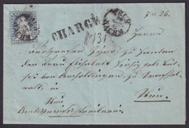 Strubel Charge Brief von Thun BE, dekorativ!