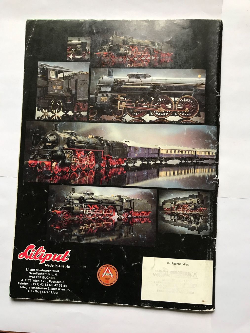 Liliput Modellini di ferrovie: liliput katalog 1984 – Usato da liestal venduto da makai05 7