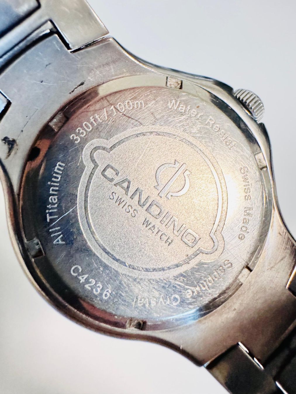 Candino Uhren: CANDINO TITANIUM HERREN UHR – Gebraucht aus Neftenbach von Taschen-Uhren 5