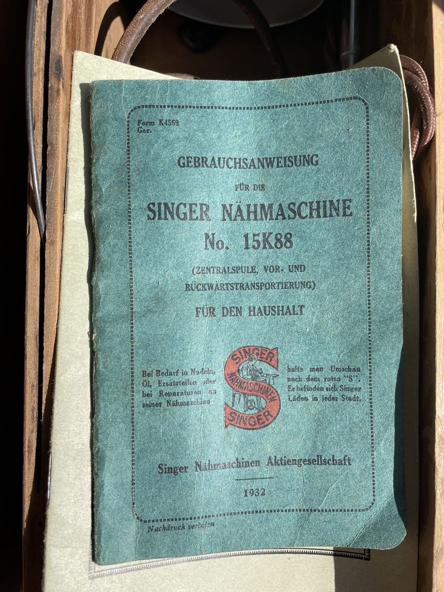 Singer Macchine da cucire: Nähmaschine Singer 1932 – Usato da Flawil venduto da til_l8vd 4