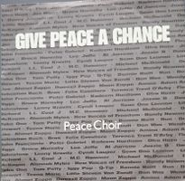 Vinyl-Single Peace Choir - Give Peace A Chance (Lennon)