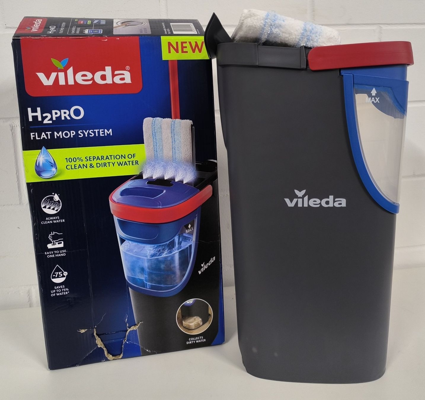 Vileda Autres appareils de nettoyage: Vileda H2PRO Flat Mop System. – D'occasion à Rüti ZH par Restwert_Rueti_ZH 4