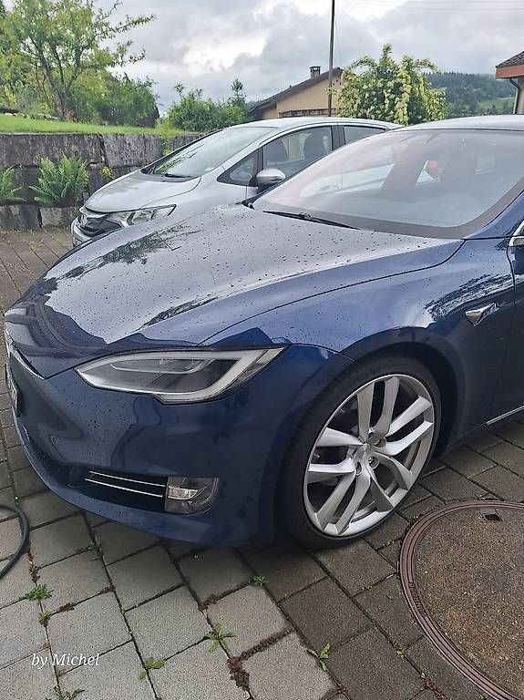 Pneus & Kompletträder: Roues 21 pouces avec pneus été pour Tesla Model S – Gebraucht aus Neuchâtel von mic_2q6c 3