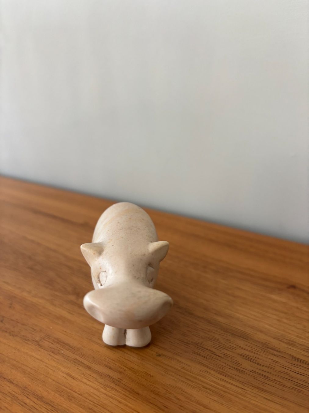 Figuren: Nilpferd aus Stein, NEU, ca. 9 cm x 5 cm – Neu (gemäss Beschreibung) aus Laax GR von wil_66wq 1