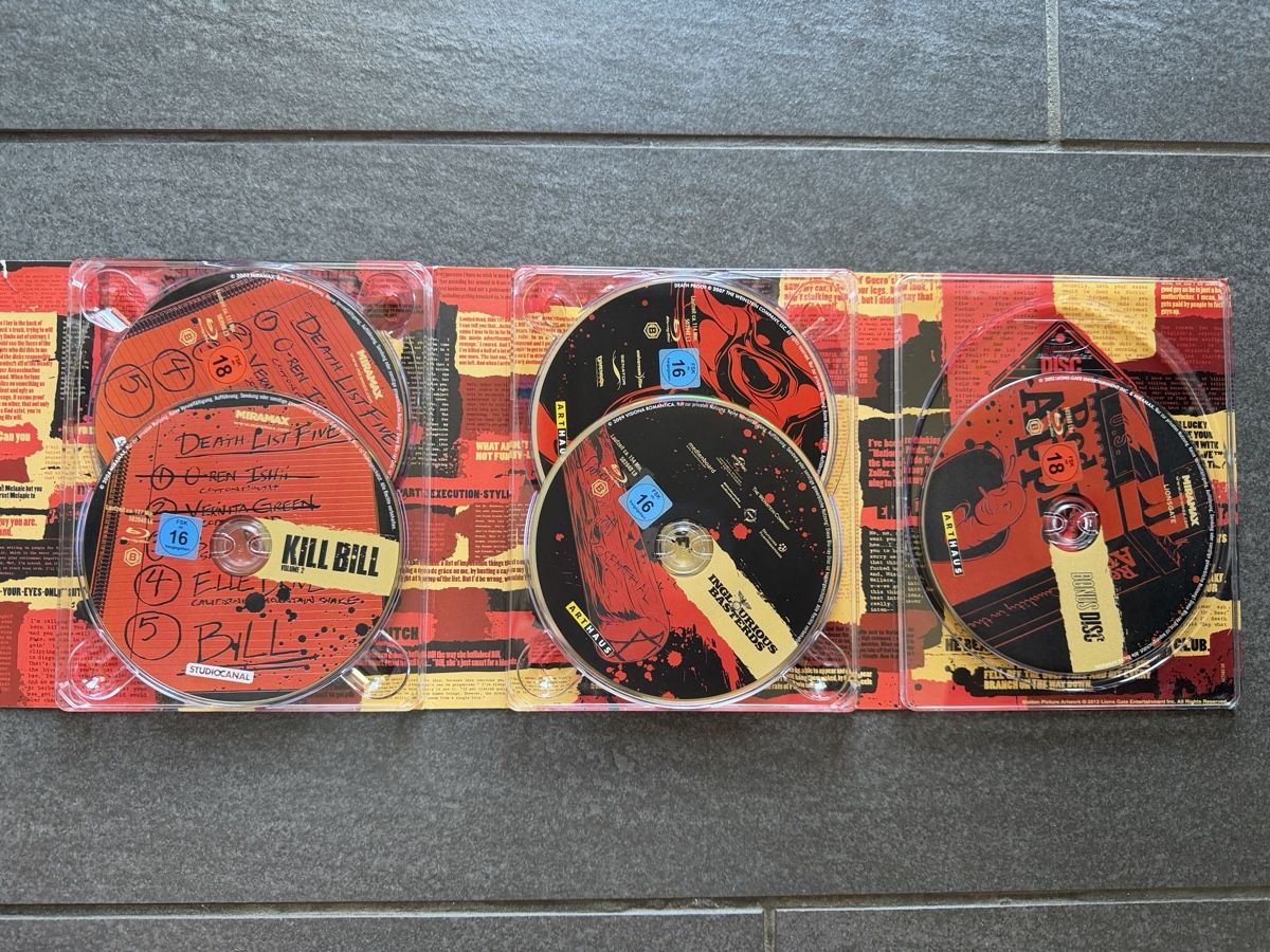 Alle DVDs: Quentin Tarantino XX Blu-ray Box – Gebraucht aus Zürich von cENS0R 5