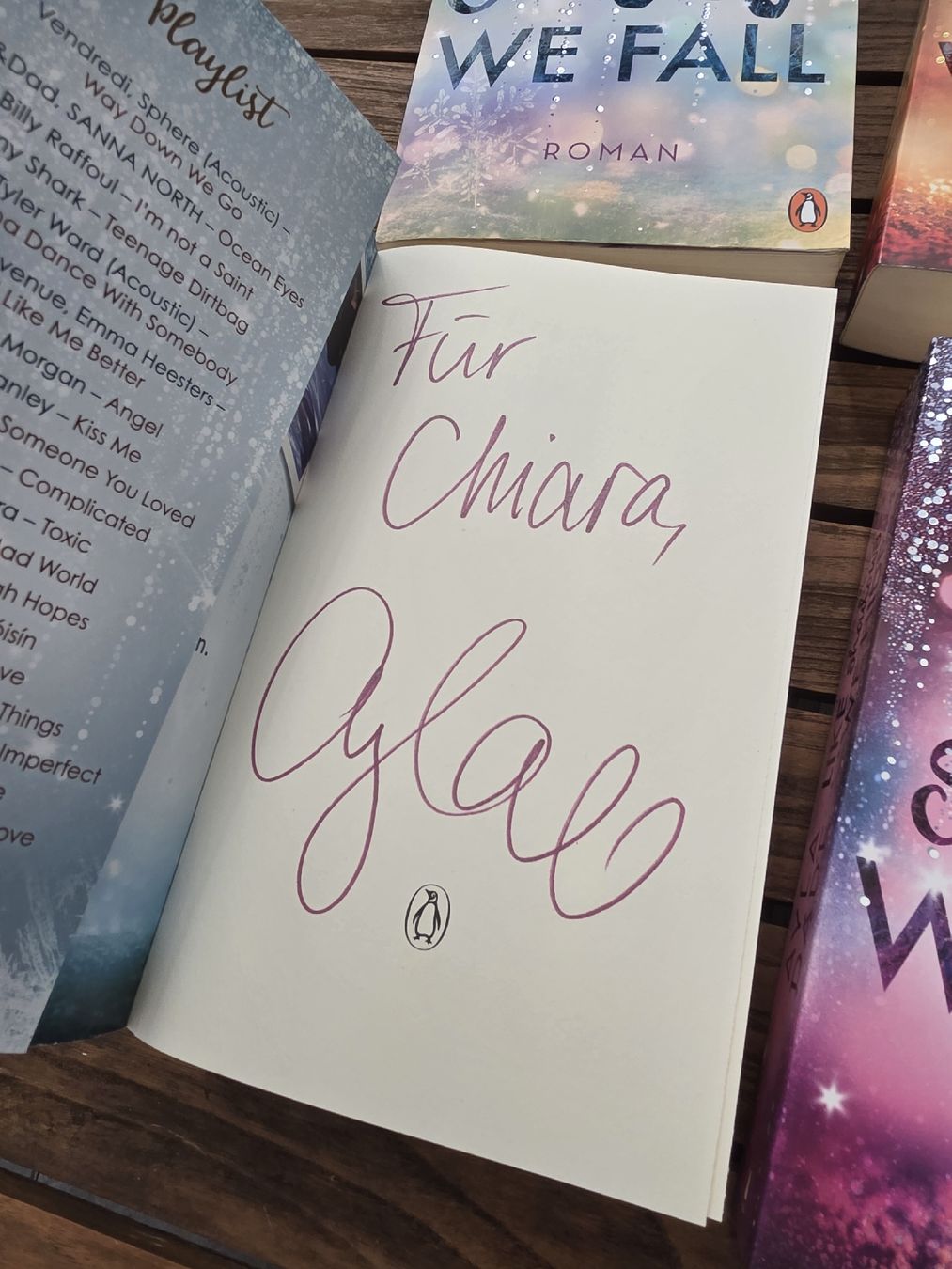 Bücher: Taschenbücher Ayla Dade mit Widmung – Gebraucht aus Oltingen von raebinator 1