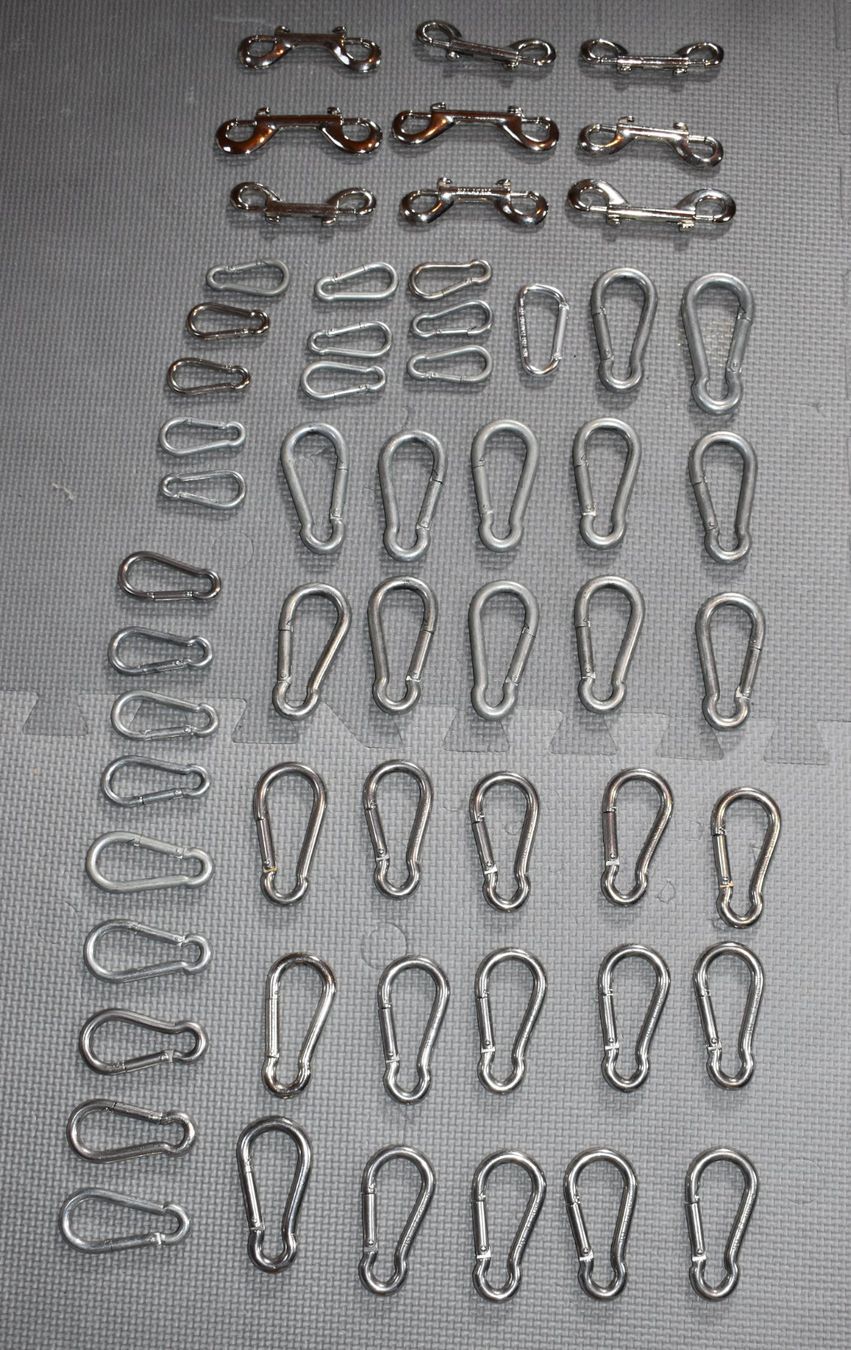 Attrezzatura da arrampicata: Ketten, Karabiner - Riesiges Set! – Usato da Aarau venduto da Snoopy70 2