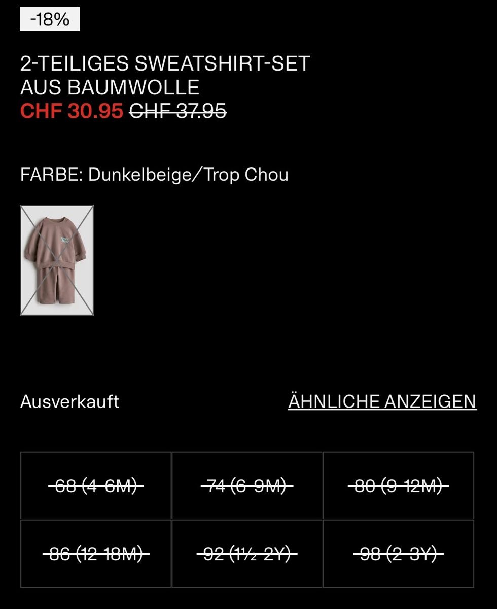 H&M Ensembles coordonnés: H&M Adorables 2-teiliges Set – D'occasion à Elsau par fanni.nagy 1