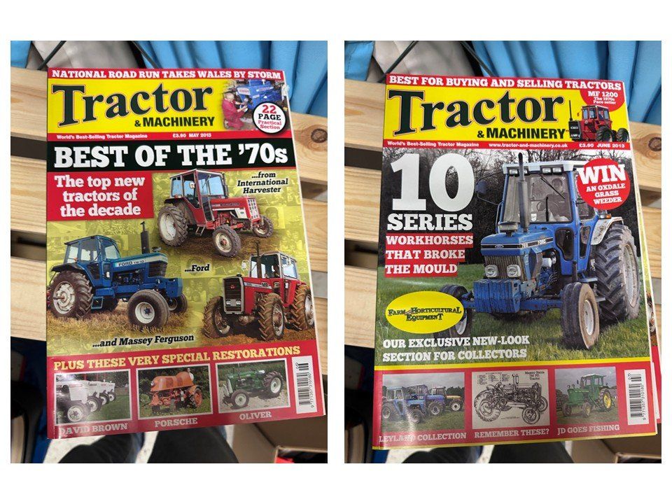 Riviste & Magazine: Tractor & Machinery - Collection complète magazines 2013 – Usato da Prangins venduto da red_shoelace 2