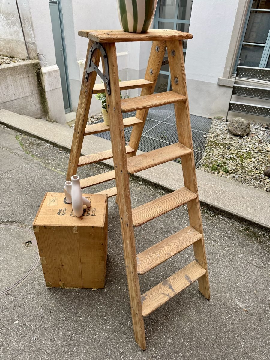 Scale: Schöne antike Leiter – Usato da Ottikon venduto da san_w99n 2