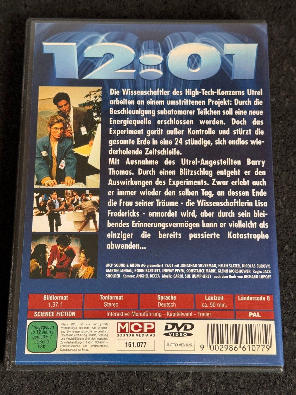 Tutti i DVDs: 12:01 DVD DE – Usato da Fribourg venduto da tschjoly 1