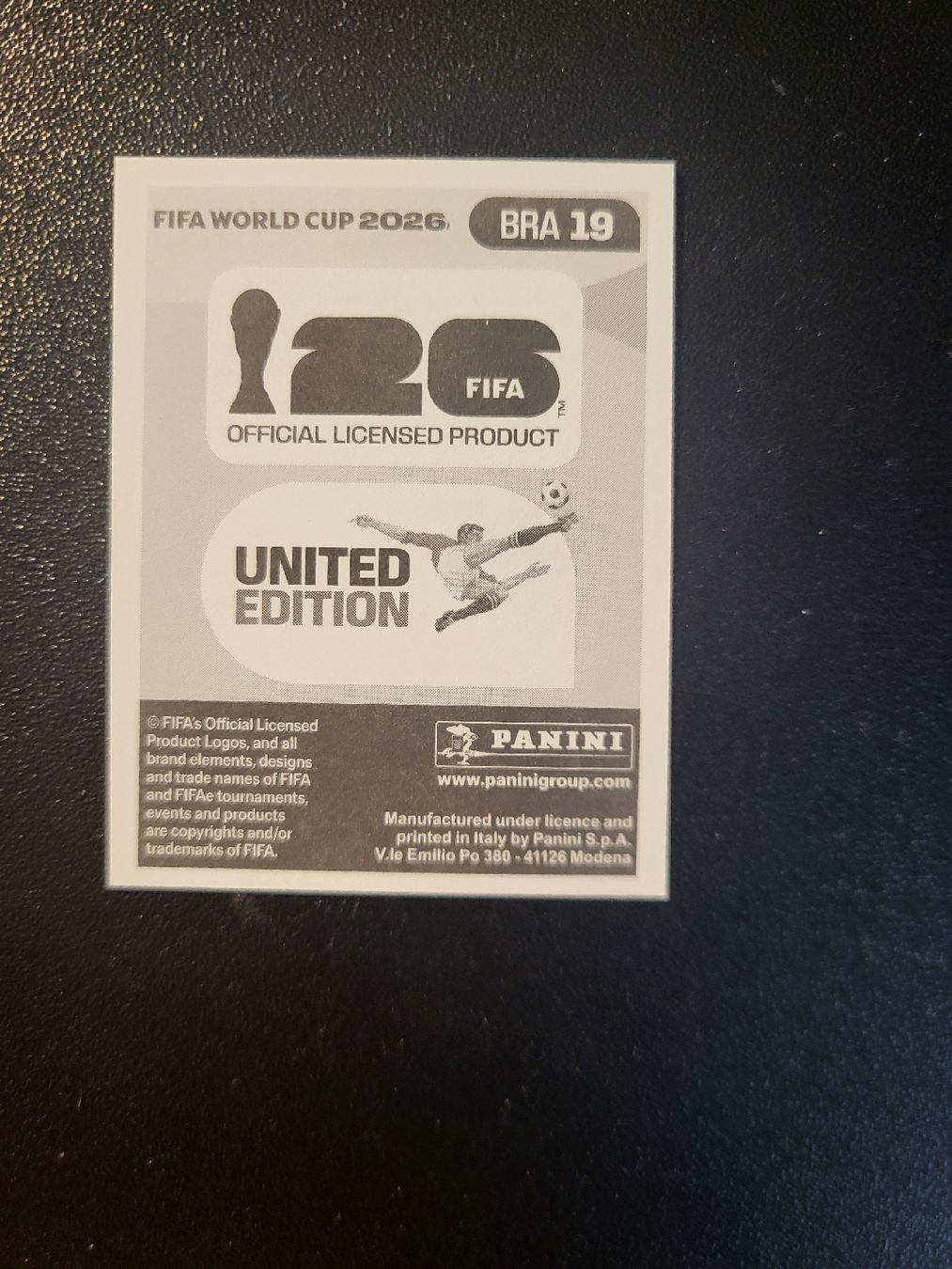Panini Cartes à collectionner: Panini Sticker Raphinha (BRA19) – Neuf (Voir description) à Jona par NLUE_10 1