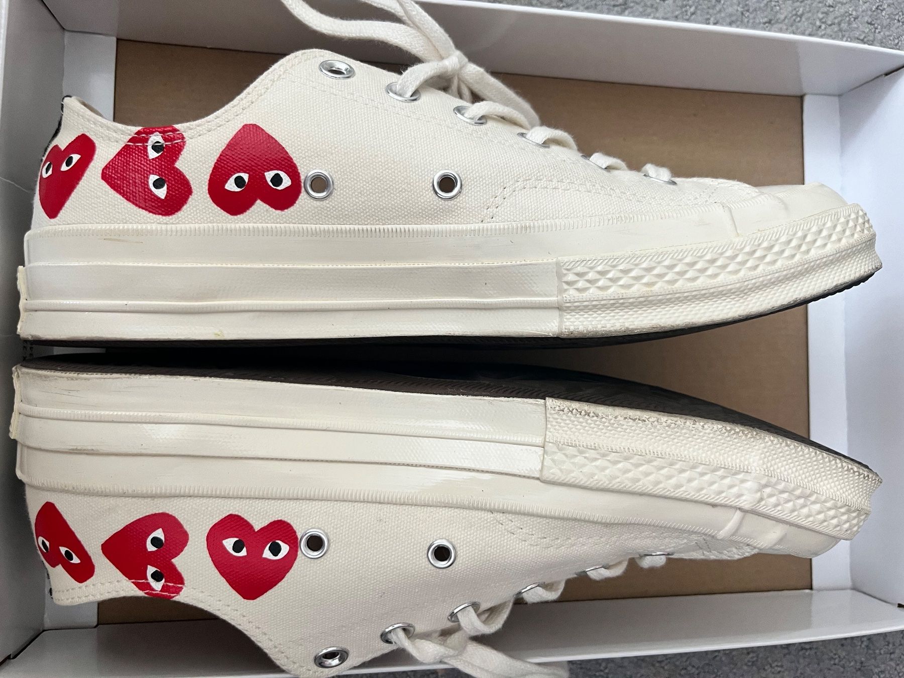 Comme Des Garcons Scarpe da uomo: Comme des Garcons Converse Schuhe, Grösse 41.5! – Usato da Kloten venduto da Deborah25 3
