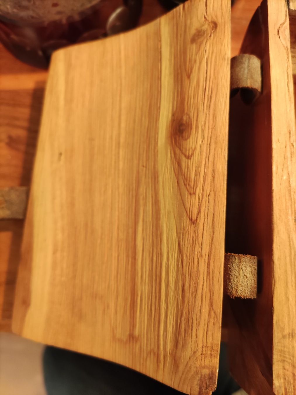 Dosen: Massive kleine Holz Schatulle Dose Handarbeit – Gebraucht aus Solothurn von Csw1 7
