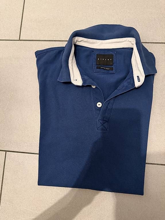 Polos: Polo blu Sisley – D'occasion à Tenero par loa_7m8d