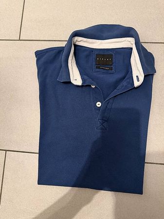 Polo blu Sisley