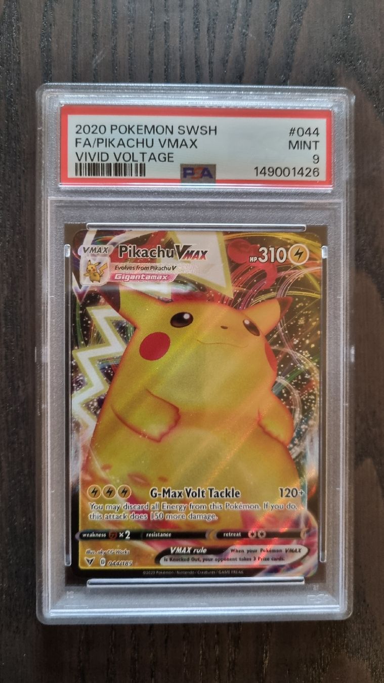 Pokémon Carte collezionabili: Pokémon Pikachu VMAX Vivid Voltage 044/185 PSA 9 Englisch  – Usato da Bern venduto da NeoSatoshi