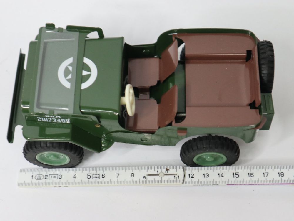 Ites Blechauto Willys Jeep unbespielt made in Tschechien 5