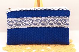 AKTION Necessaire Täschli Sonja, Spitze verziert / Handmade